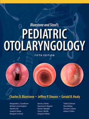 cover image of Bluestone and Stool's Pediatric Otolaryngology